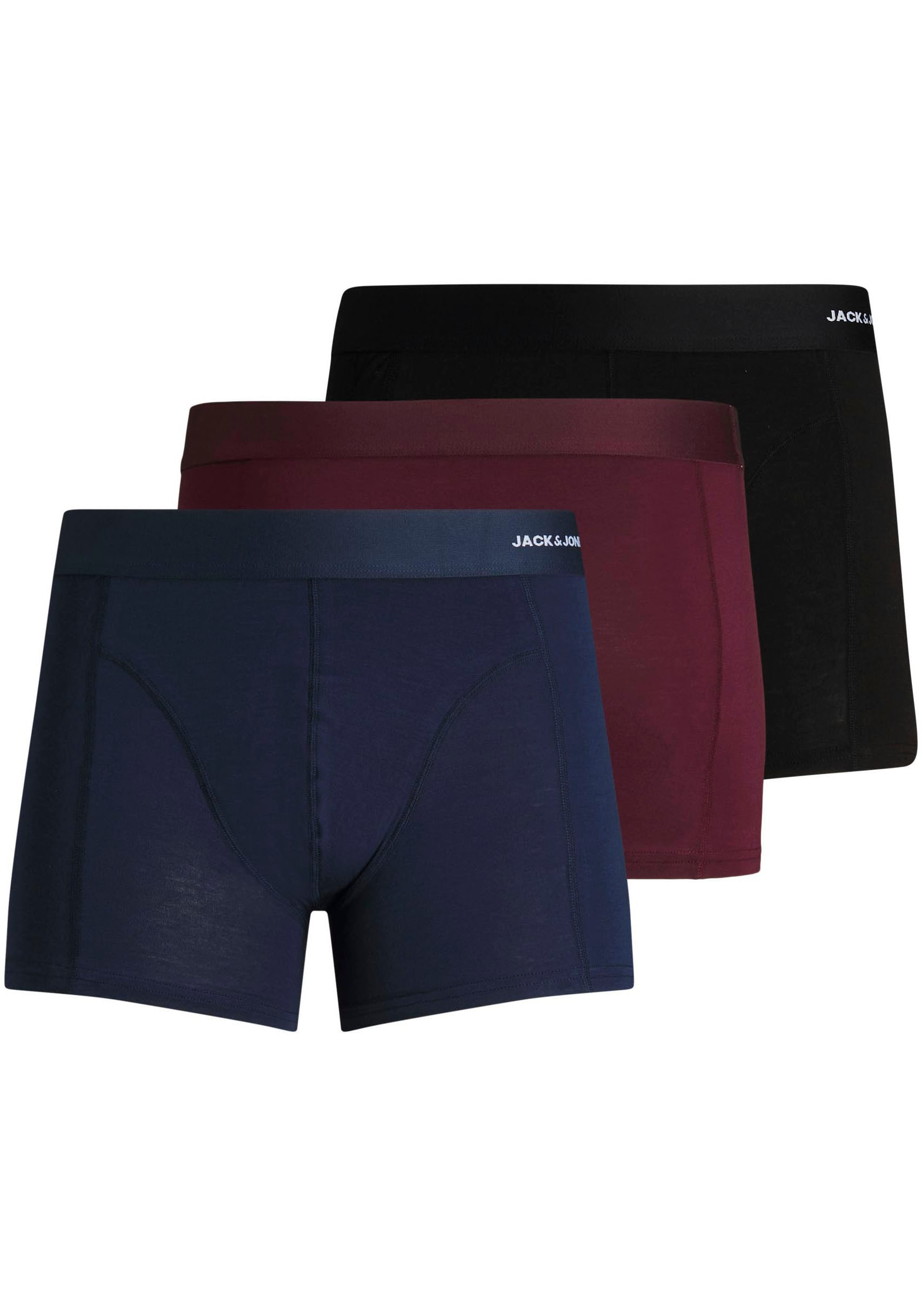 Jack & Jones Trunk »JACBASIC BAMBOO TRUNKS 3 PACK NOOS«, (Packung, 3 St.) von jack & jones