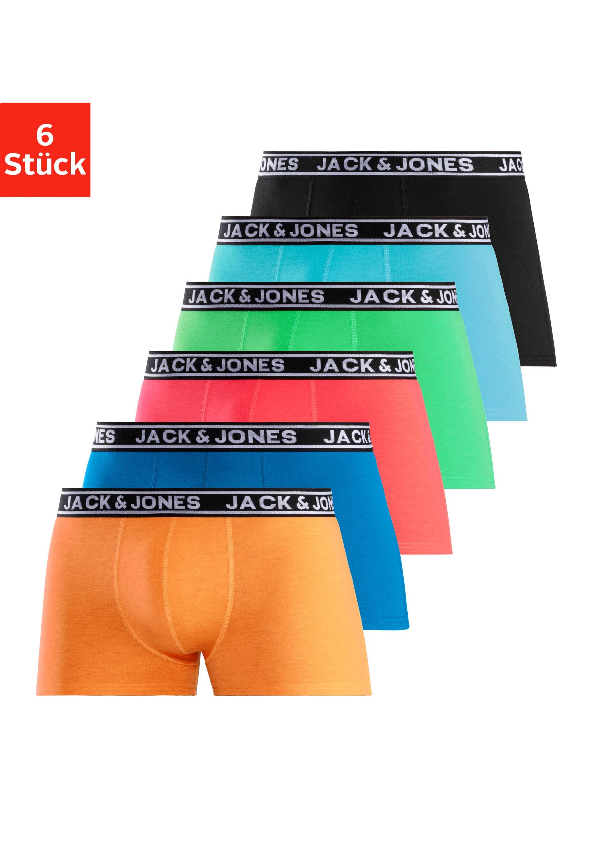 Jack & Jones Trunk »JACCRISP TRUNKS 6-PACK«, (Packung, 6 St.), Grosspackung von jack & jones