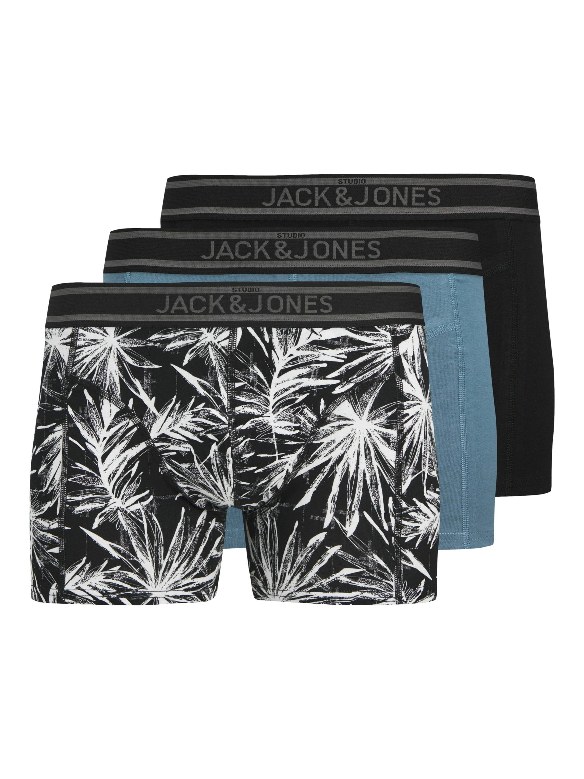 Jack & Jones Trunk »JACRICHARD TRUNKS 3 PACK SN«, (3 St.), mit Logo Schriftzug3 von jack & jones