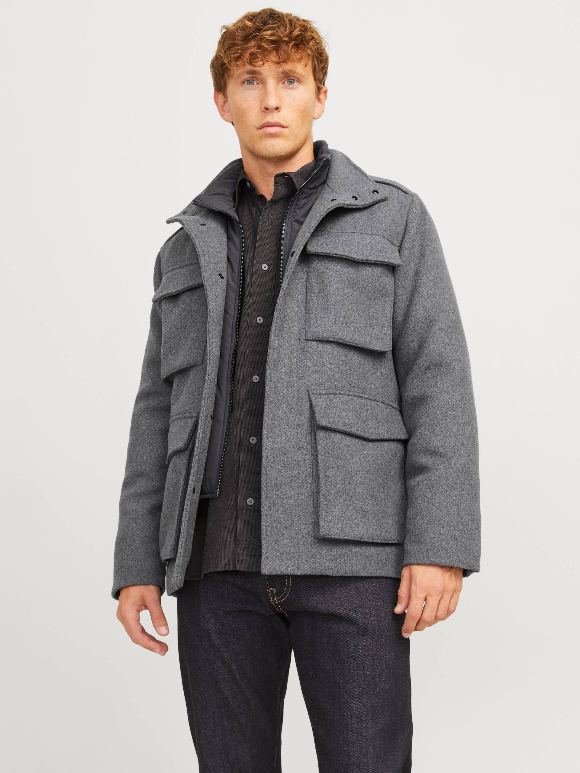 Jack & Jones Wolljacke »JPRCCALEX WOOL BLEND FIELD JACKET SN« Jack & Jones Wolljacke »JPRCCALEX WOOL BLEND FIELD JACKET SN« von jack & jones