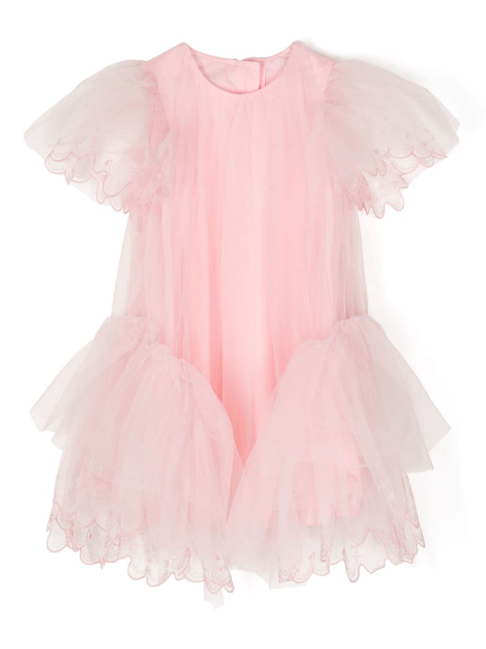 jnby by JNBY lace-trimmed tulle dress - Pink von jnby by JNBY