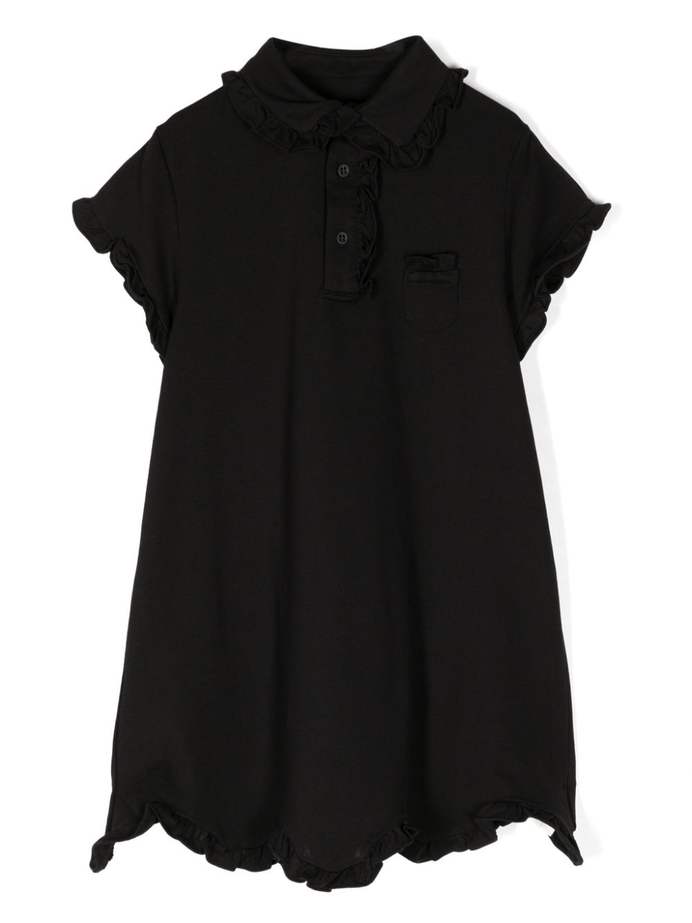 jnby by JNBY polo-collar cotton dress - Black von jnby by JNBY