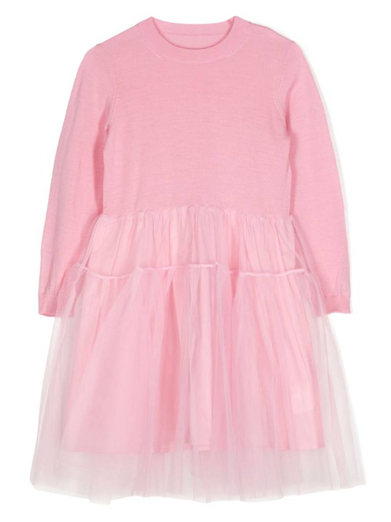 jnby by JNBY tulle-inserts midi dress - Pink von jnby by JNBY