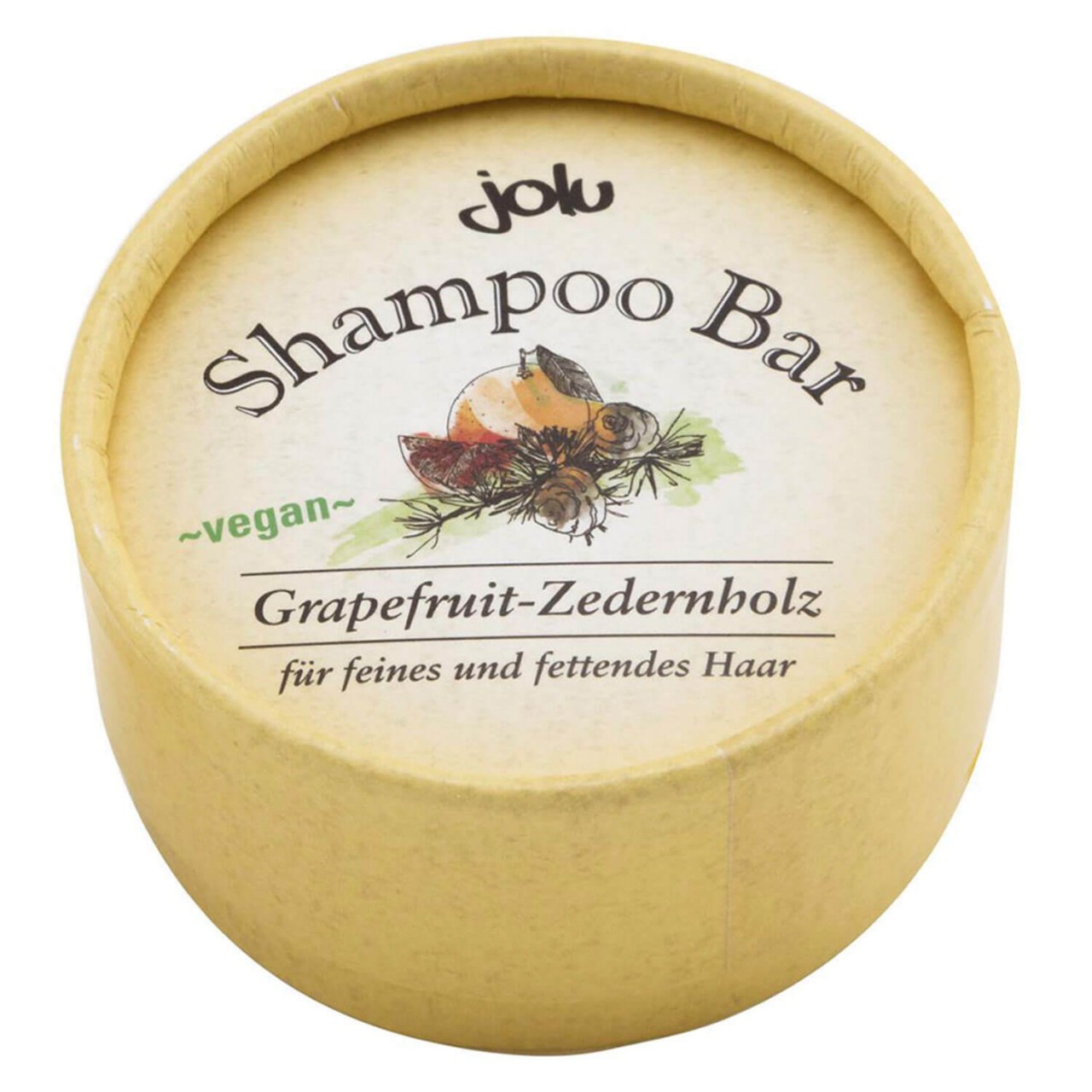 jolu - Shampoo Bar Grapefruit Zedernholz von jolu