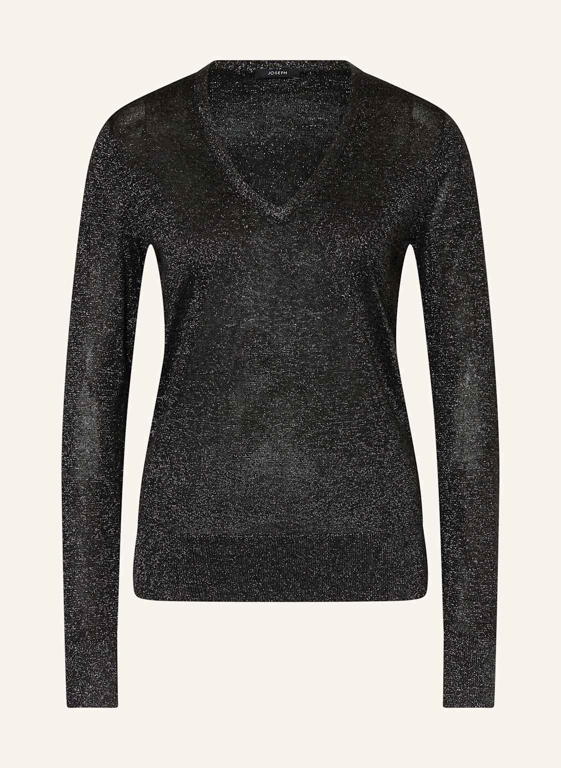 Joseph Pullover Mit Glitzergarn schwarz von joseph