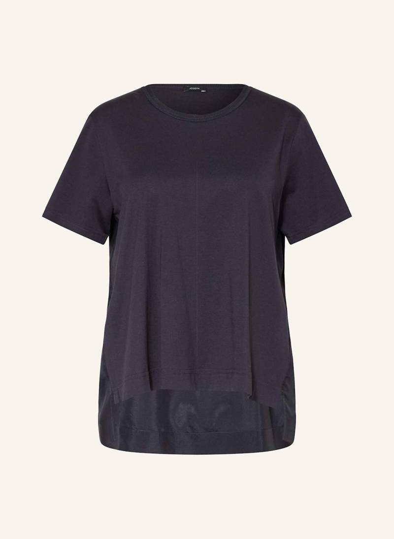 Joseph T-Shirt Im Materialmix blau Joseph T-Shirt Im Materialmix blau von joseph