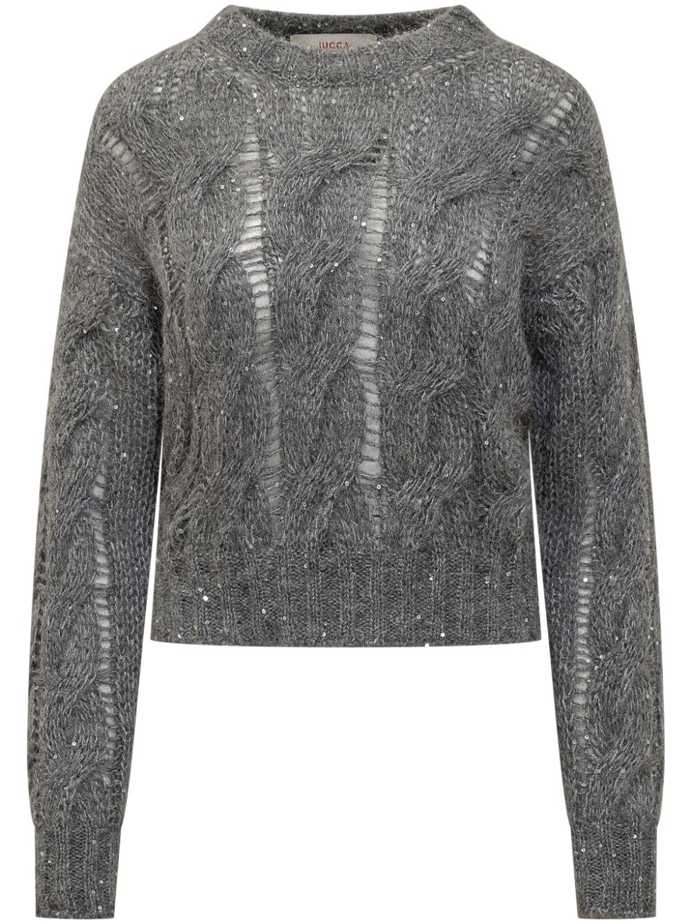 jucca approved cable-knit jumper - Grey von jucca approved