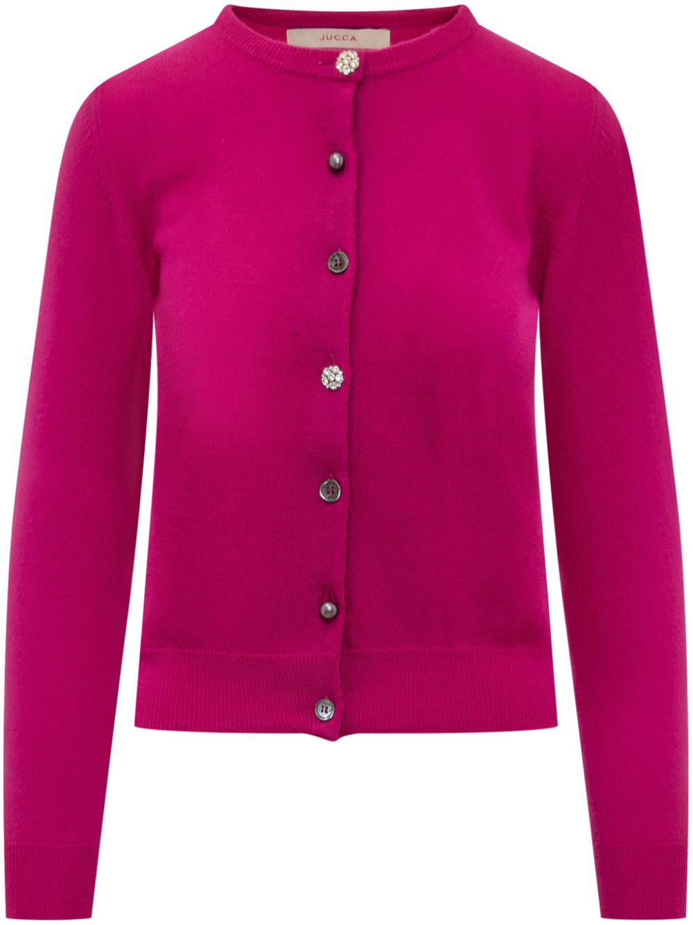 jucca approved crew-neck cardigan - Pink von jucca approved