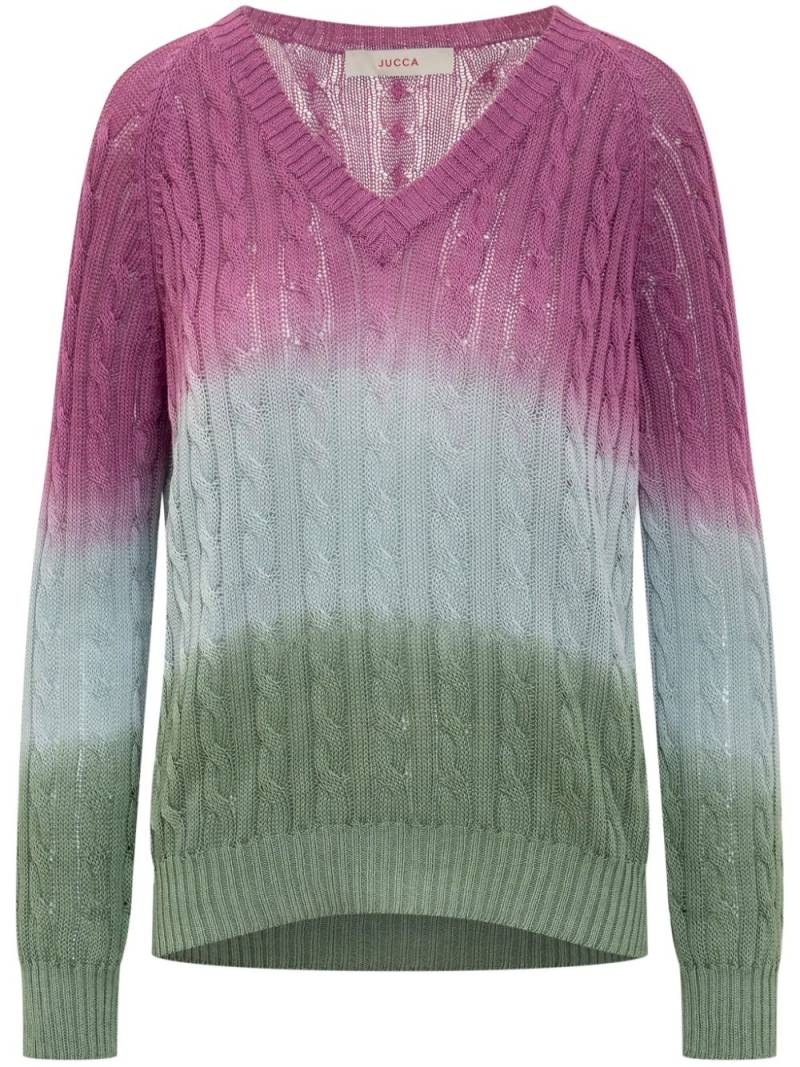 jucca approved gradient-effect jumper - Pink von jucca approved