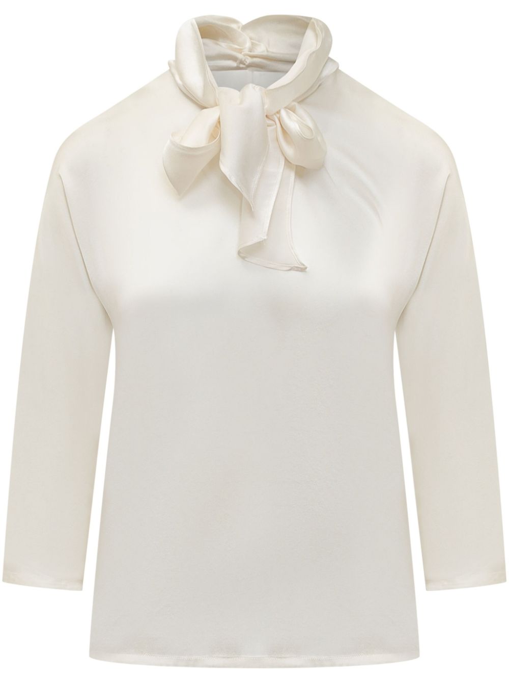 jucca approved satin blouse - Neutrals von jucca approved