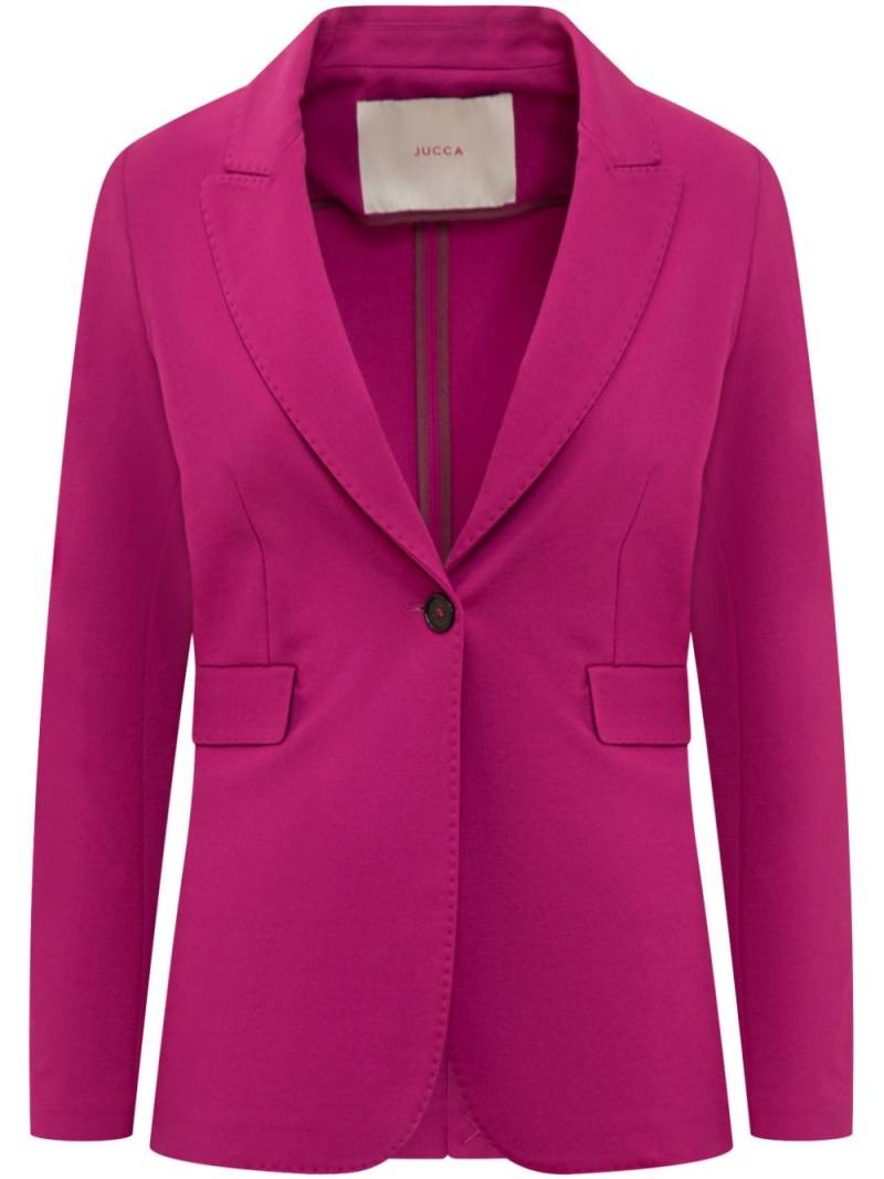 jucca approved single-breasted blazer - Pink von jucca approved