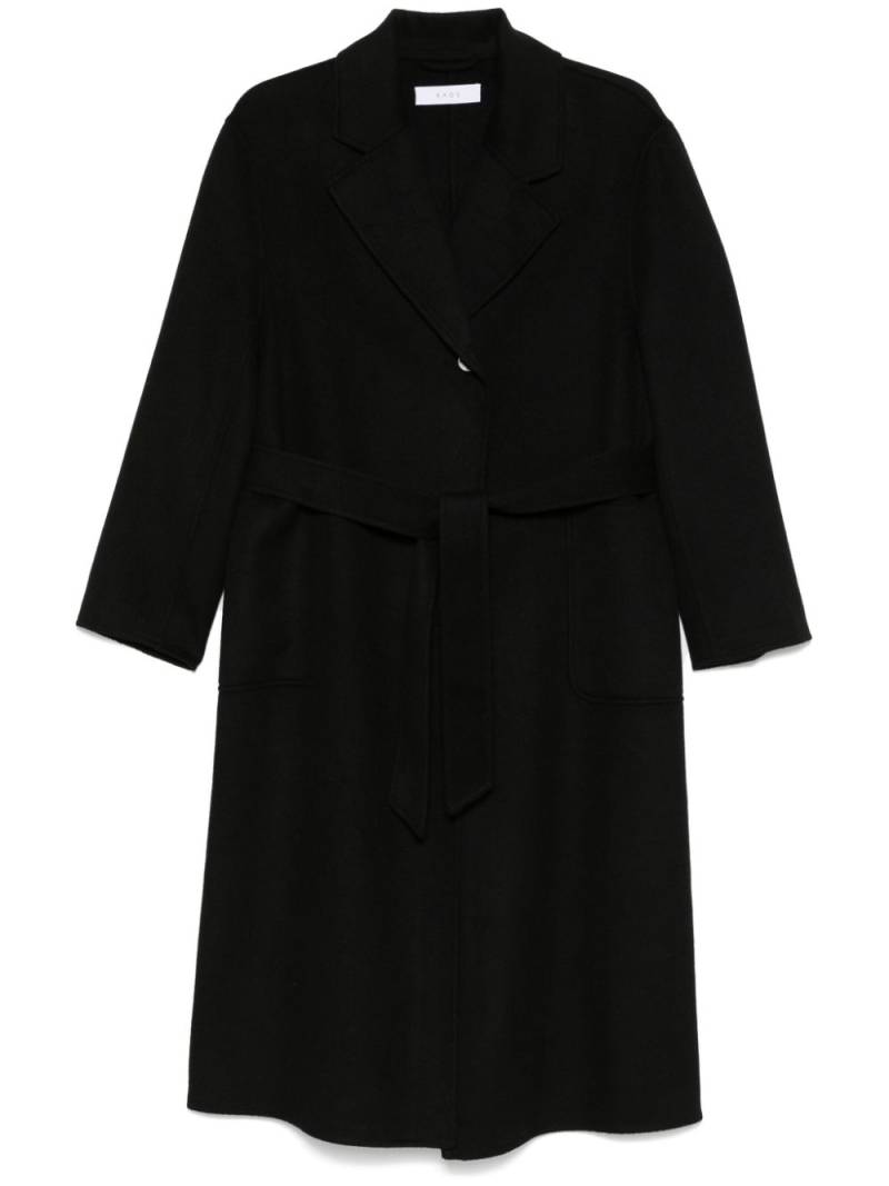 kaos belted coat - Black von kaos