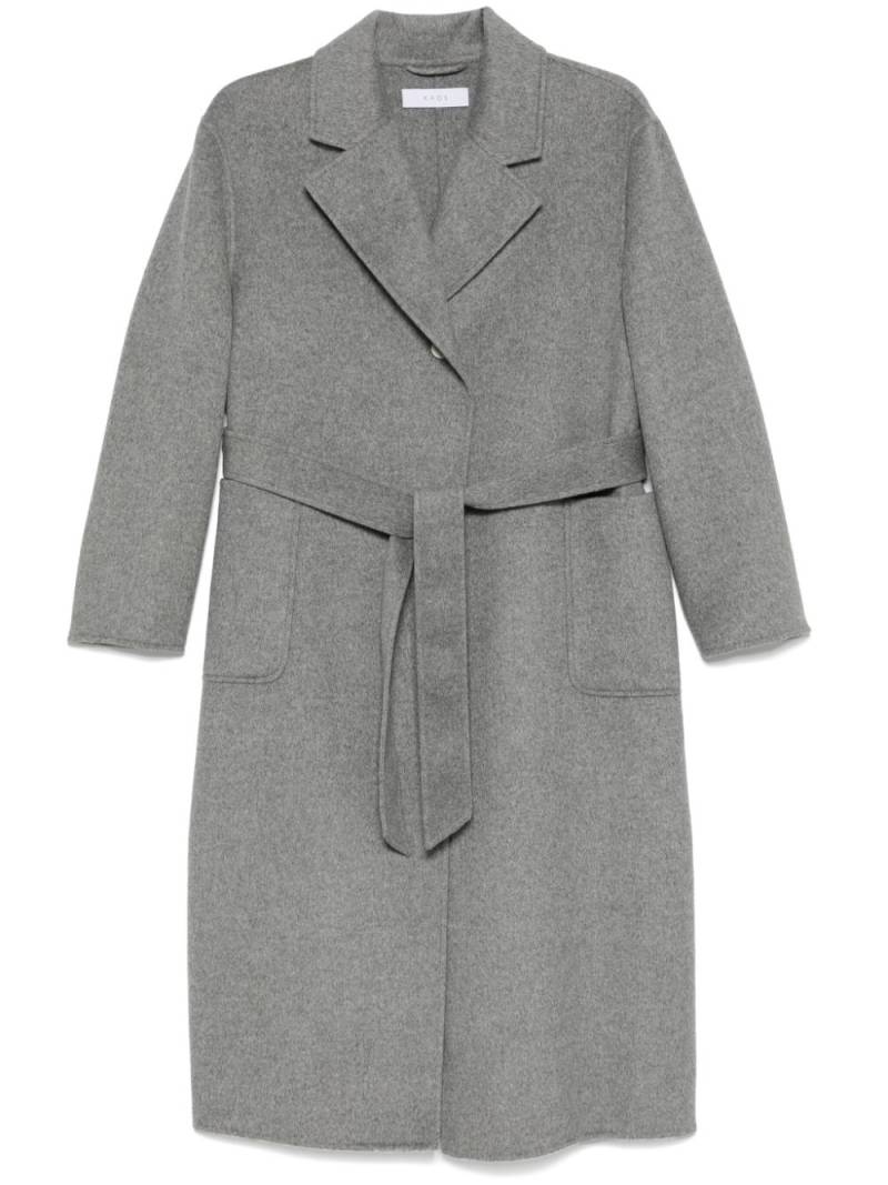 kaos belted coat - Grey von kaos