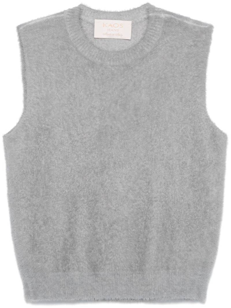 kaos brushed top - Grey von kaos