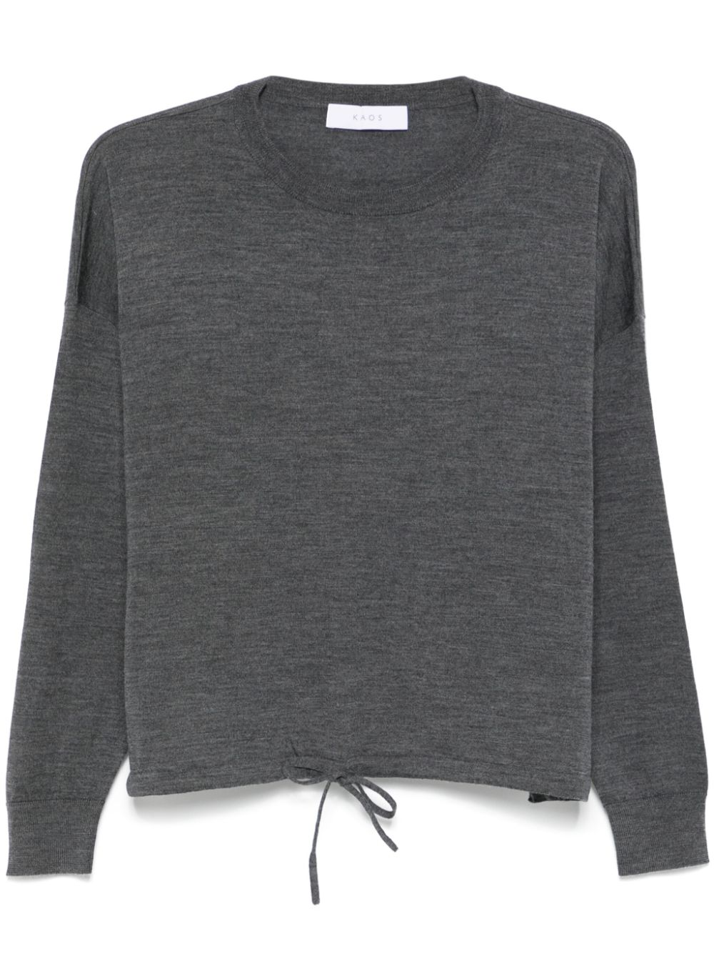 kaos crew-neck sweater - Grey von kaos