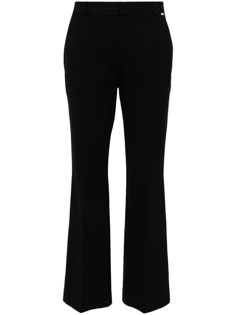 kaos logo-plaque trousers - Black von kaos