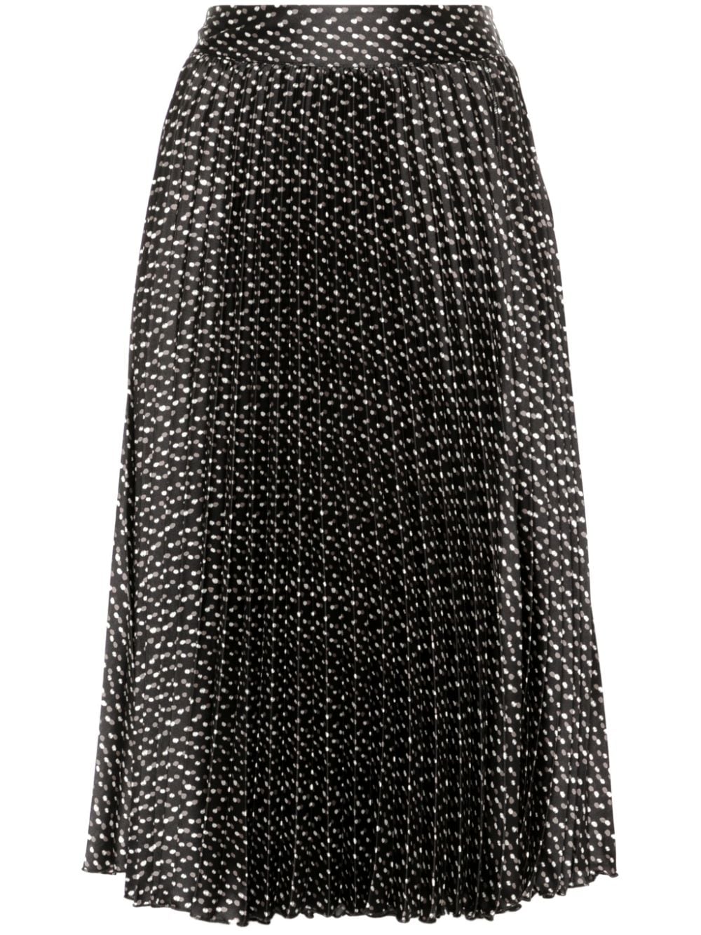 kaos polka dot skirt - Black von kaos