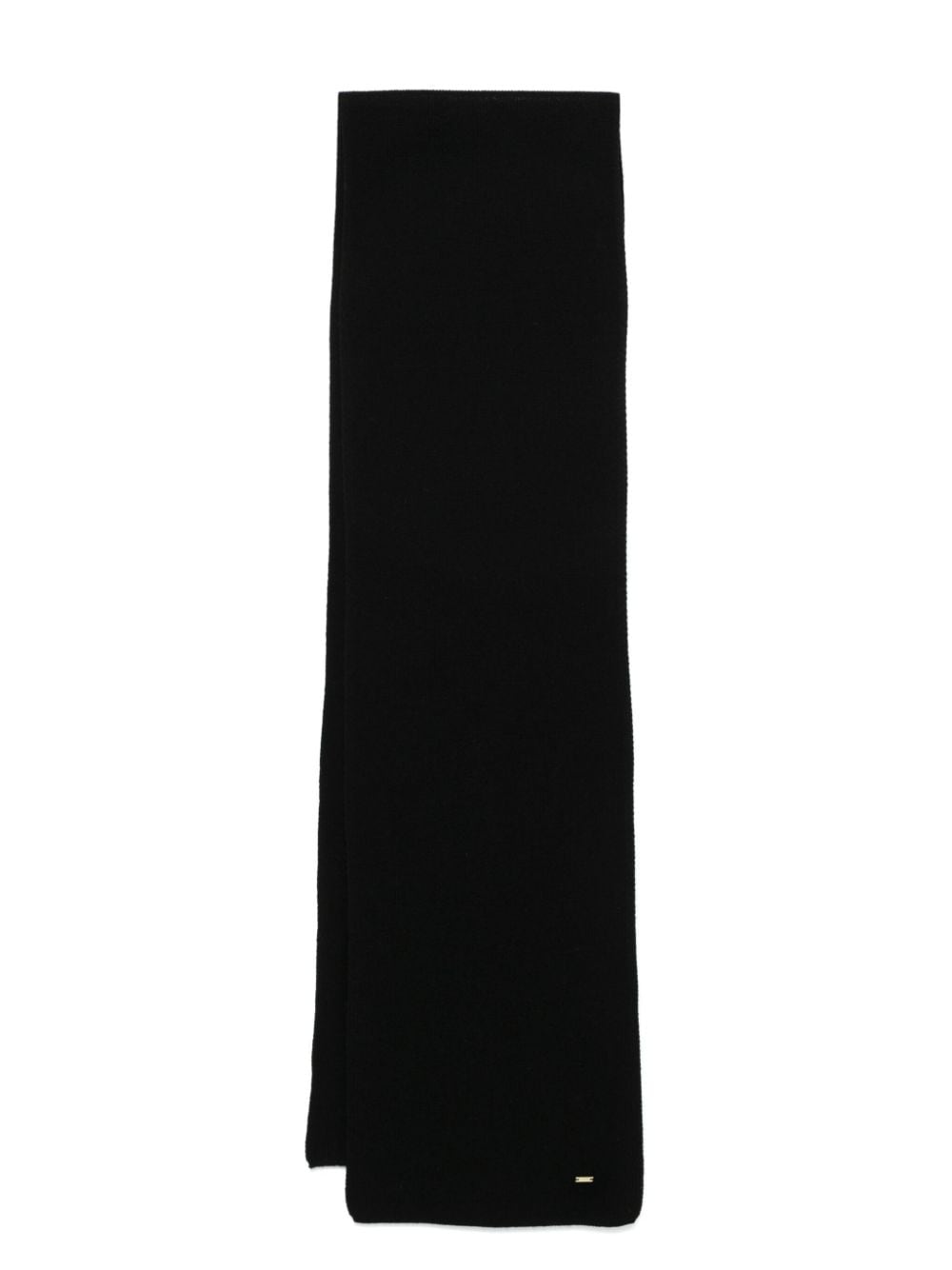 kaos ribbed scarf - Black von kaos