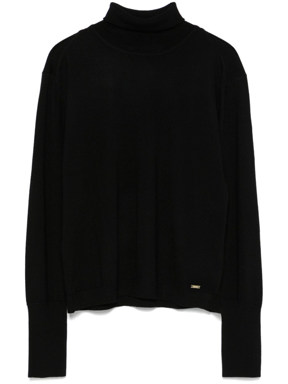 kaos roll-neck sweater - Black von kaos