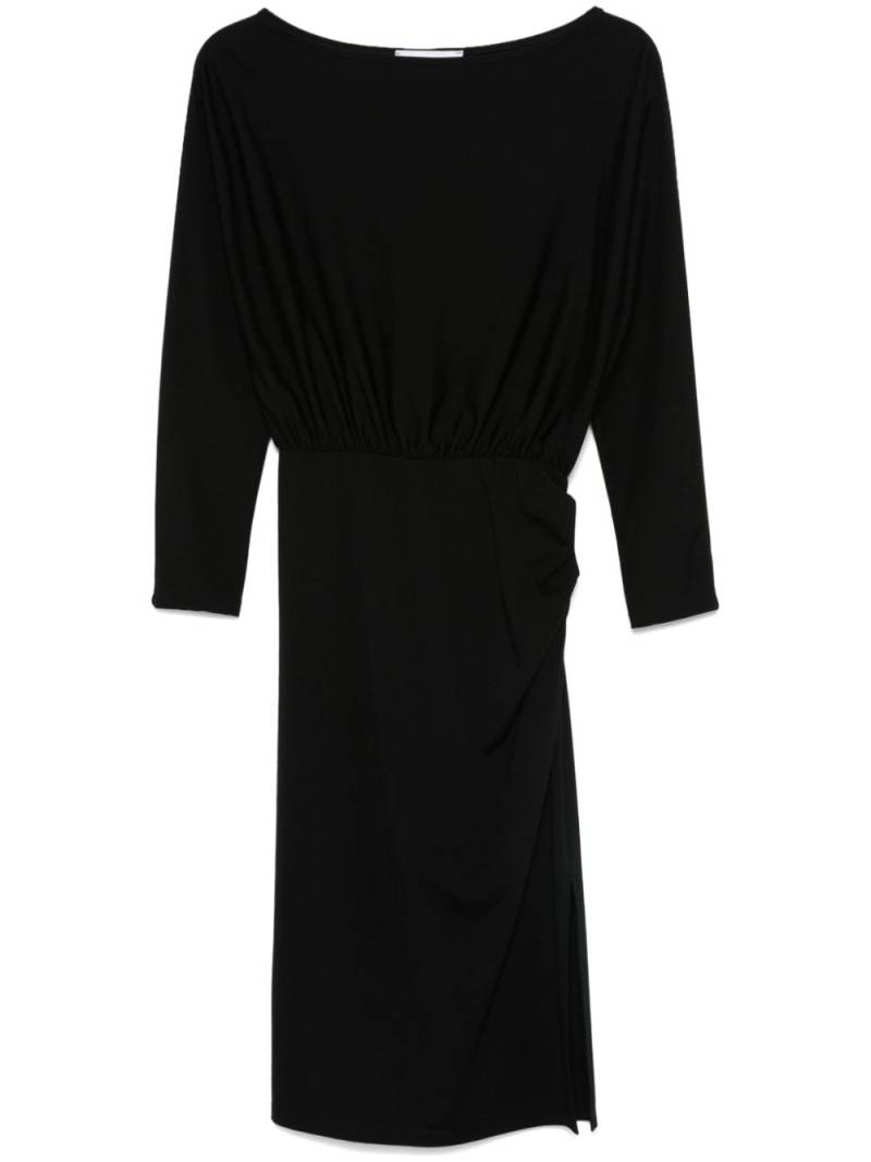 kaos ruched midi dress - Black von kaos