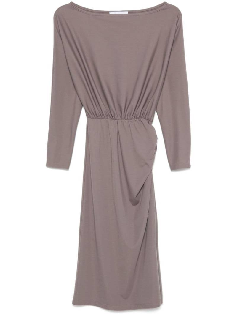 kaos ruched midi dress - Grey von kaos