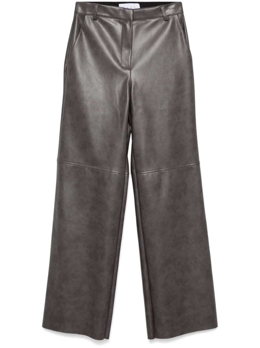 kaos washed-effect trousers - Grey von kaos