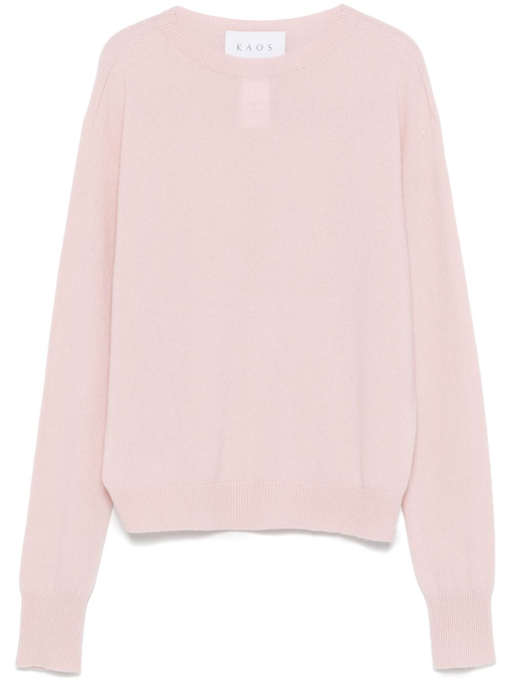 kaos wool sweater - Pink von kaos