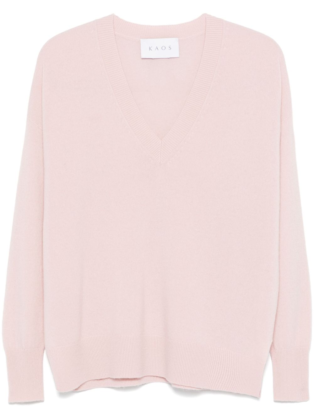 kaos wool sweater - Pink von kaos