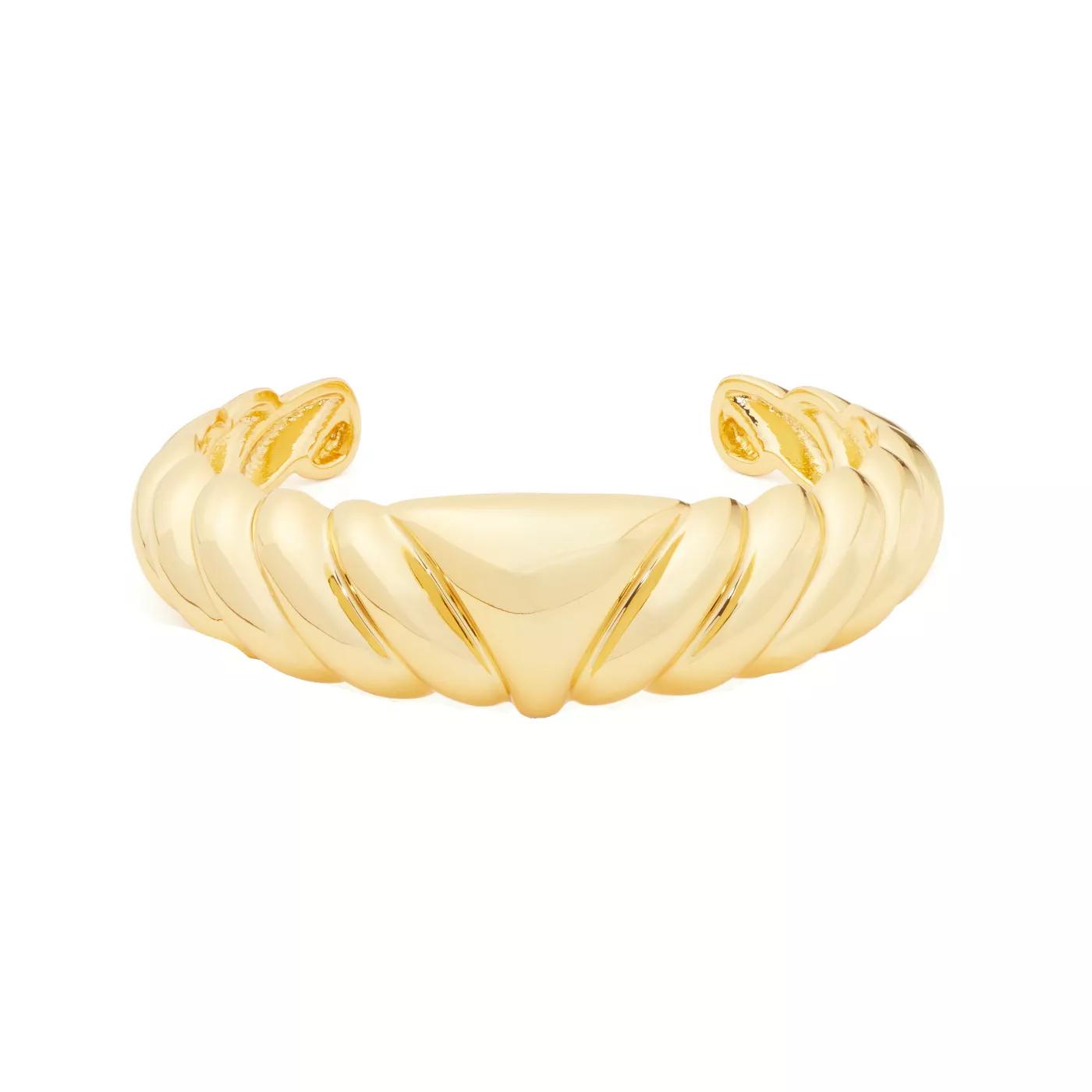 Kate Spade New York Armbanduhr - Kate Spade New York French Twist Goldfarbene Ear C - Gr. unisize - in Gold - für Damen von kate spade new york