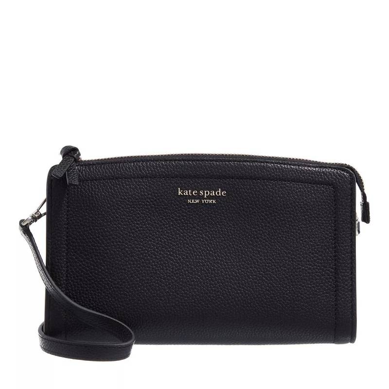 Kate Spade New York Schultertasche - Knott Pebbled Leather Small Crossbody - Gr. unisize - in Schwarz - für Damen von kate spade new york