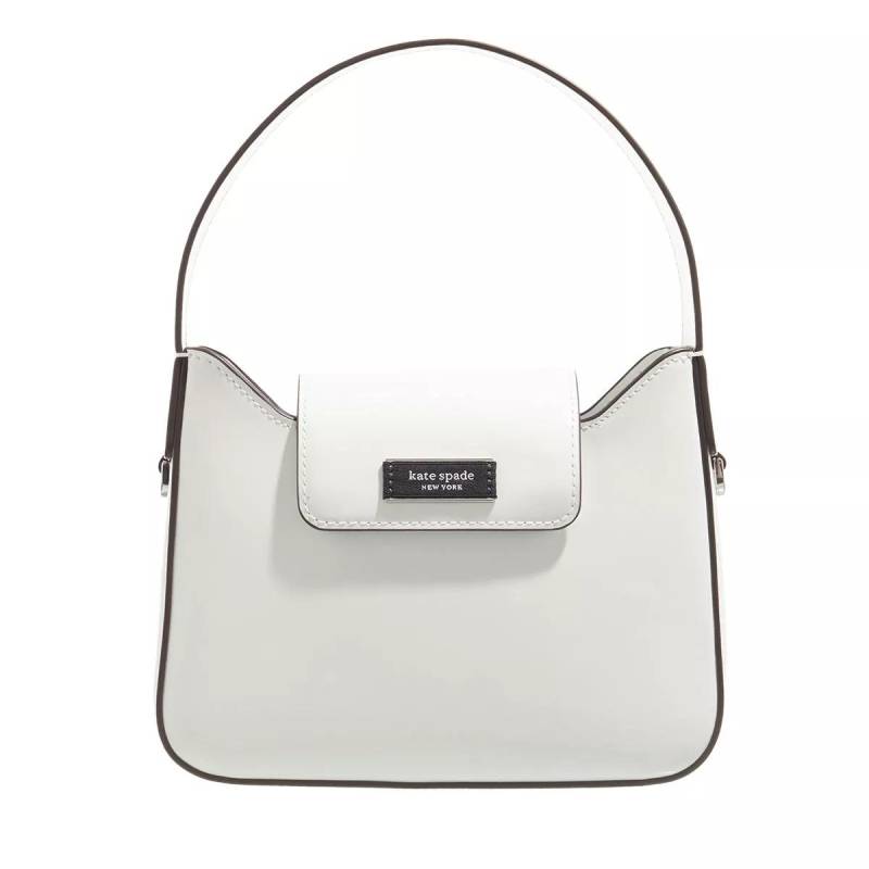 Kate Spade New York Schultertasche - The Original Bag Icon Spazzolato Mini Hobo Bag - Gr. unisize - in Weiß - für Damen von kate spade new york