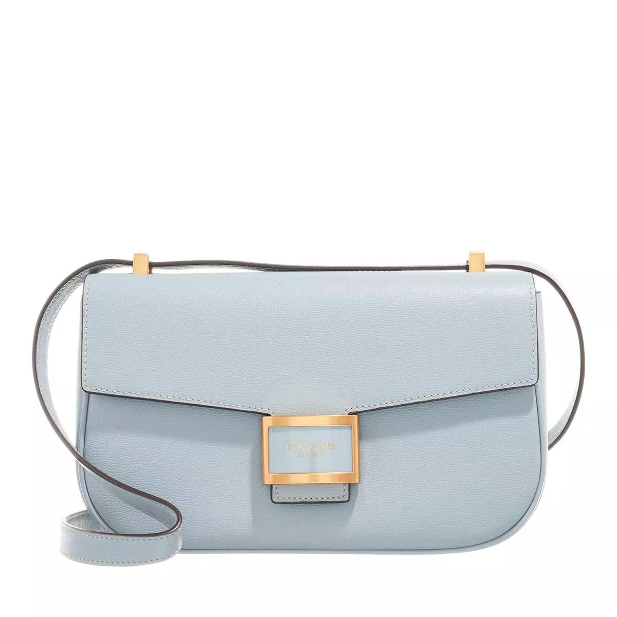 Kate Spade New York Handtasche - Katy Textured Leather Medium Convertible Shoulder - Gr. unisize - in Blau - für Damen von kate spade new york