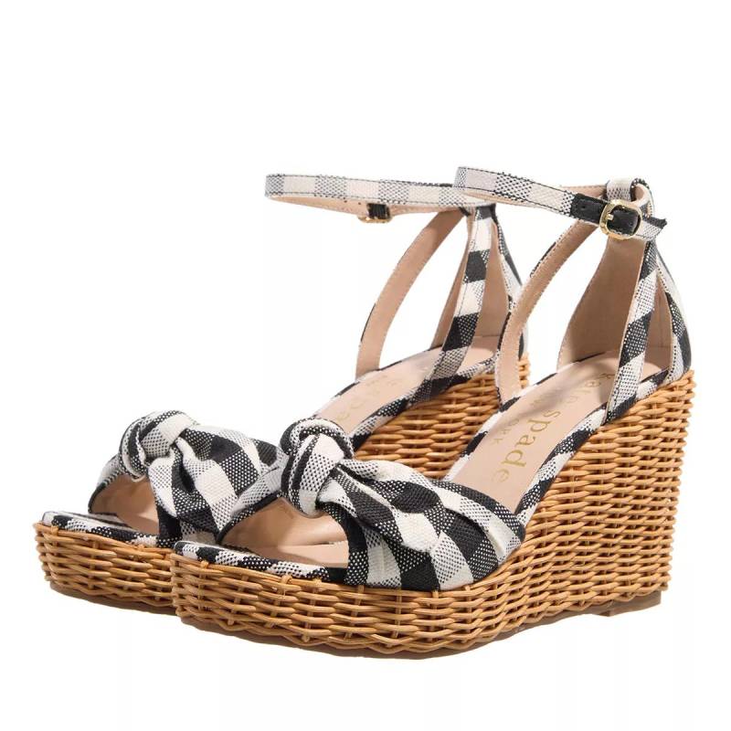 Kate Spade New York Sandalen - Tianna Wicker - Gr. 38 (EU) - in Schwarz - für Damen von kate spade new york