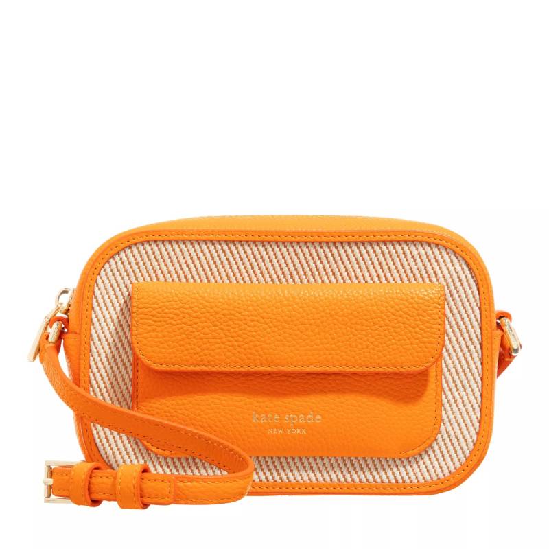 Kate Spade New York Schultertasche - Ava Canvas Crossbody - Gr. unisize - in Orange - für Damen von kate spade new york