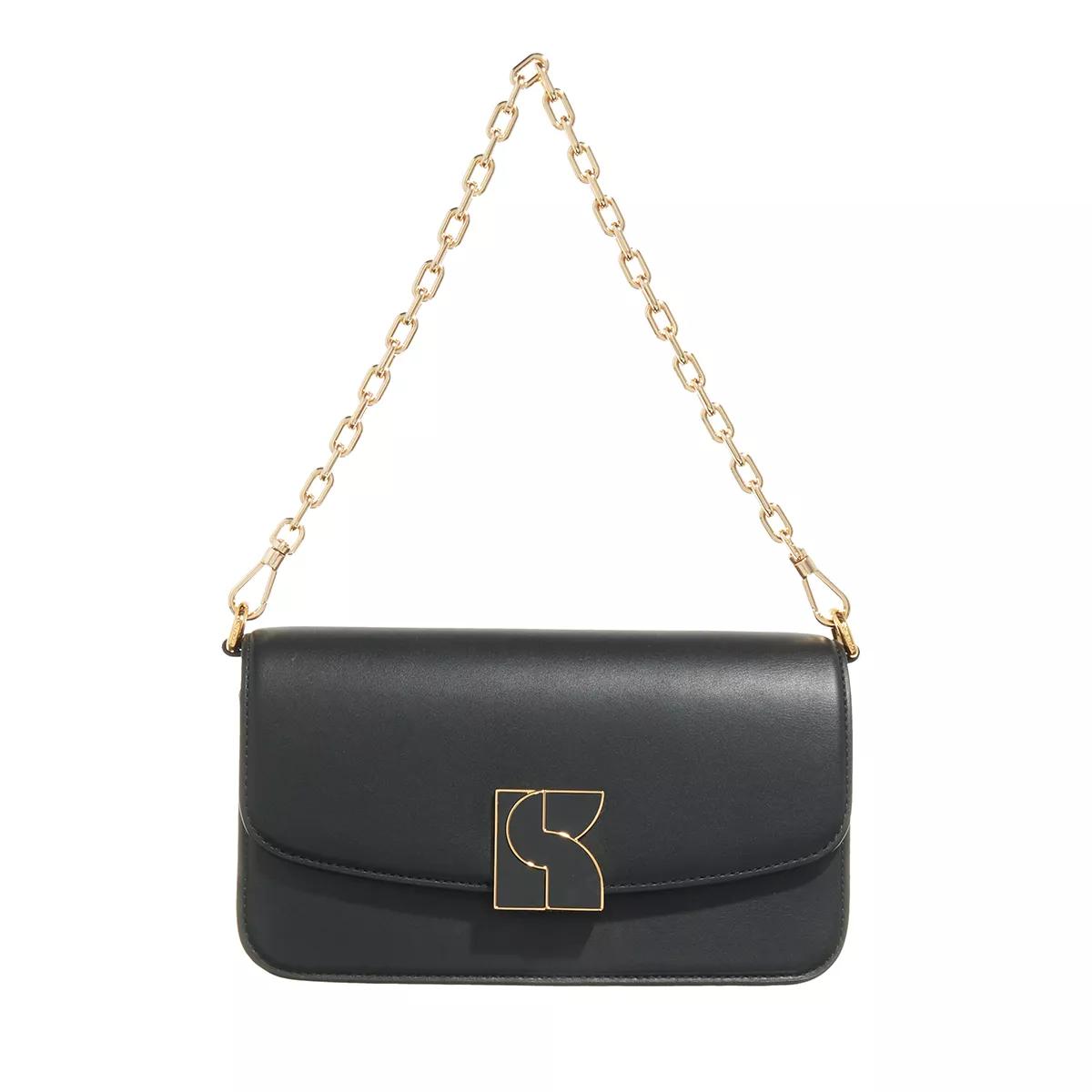 Kate Spade New York Umhängetasche - Dakota Smooth Leather Small Crossbody - Gr. unisize - in Schwarz - für Damen von kate spade new york