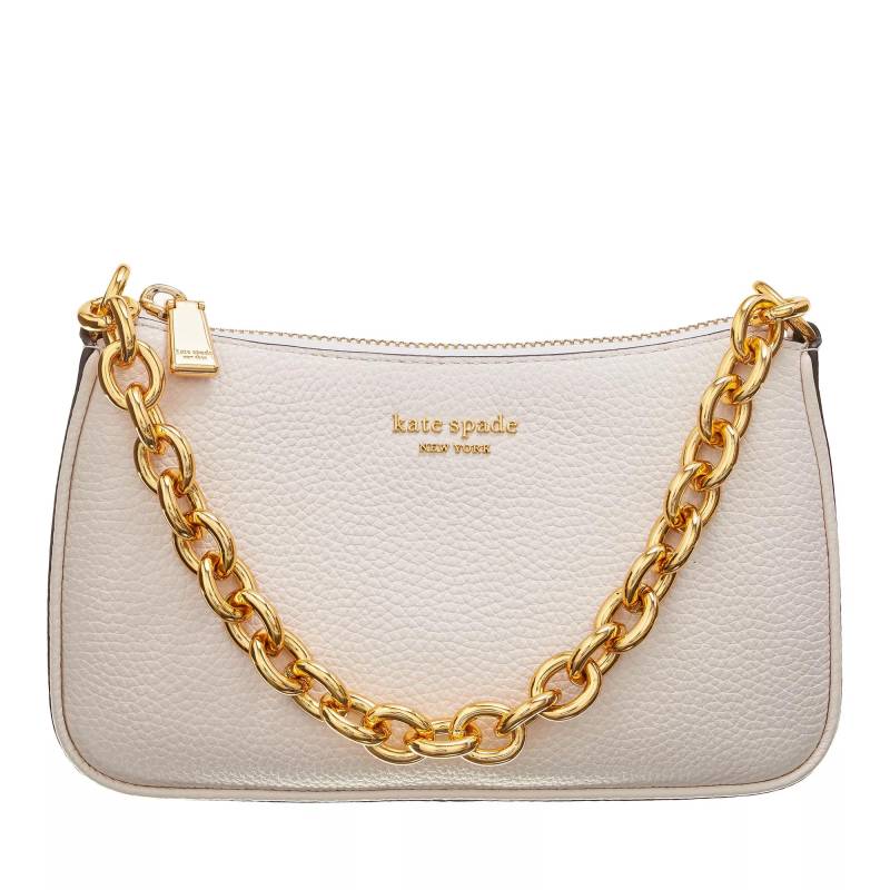 Kate Spade New York Schultertasche - Jolie Pebbled Leather Small - Gr. unisize - in Creme - für Damen von kate spade new york