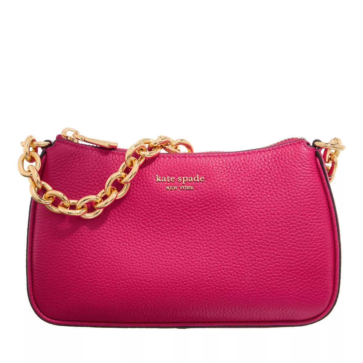 Kate Spade New York Schultertasche - Jolie Pebbled Leather Small Convertible Crossbody - Gr. unisize - in Rosa - für Damen von kate spade new york