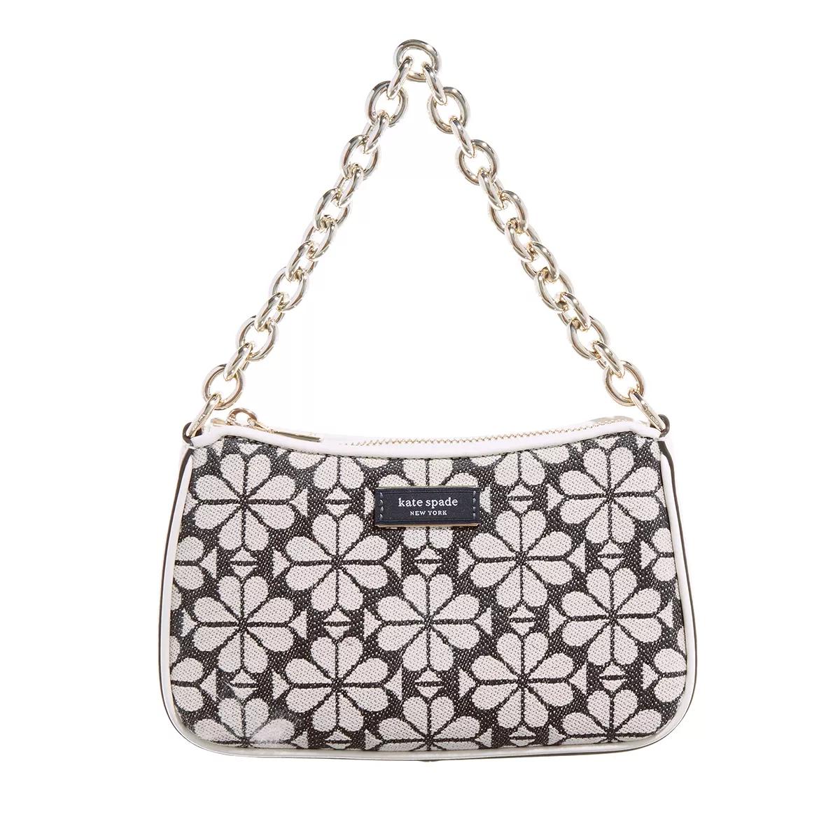 Kate Spade New York Umhängetasche - Jolie Spade Flower Jacquard Small Convertible Cros - Gr. unisize - in Beige - für Damen von kate spade new york