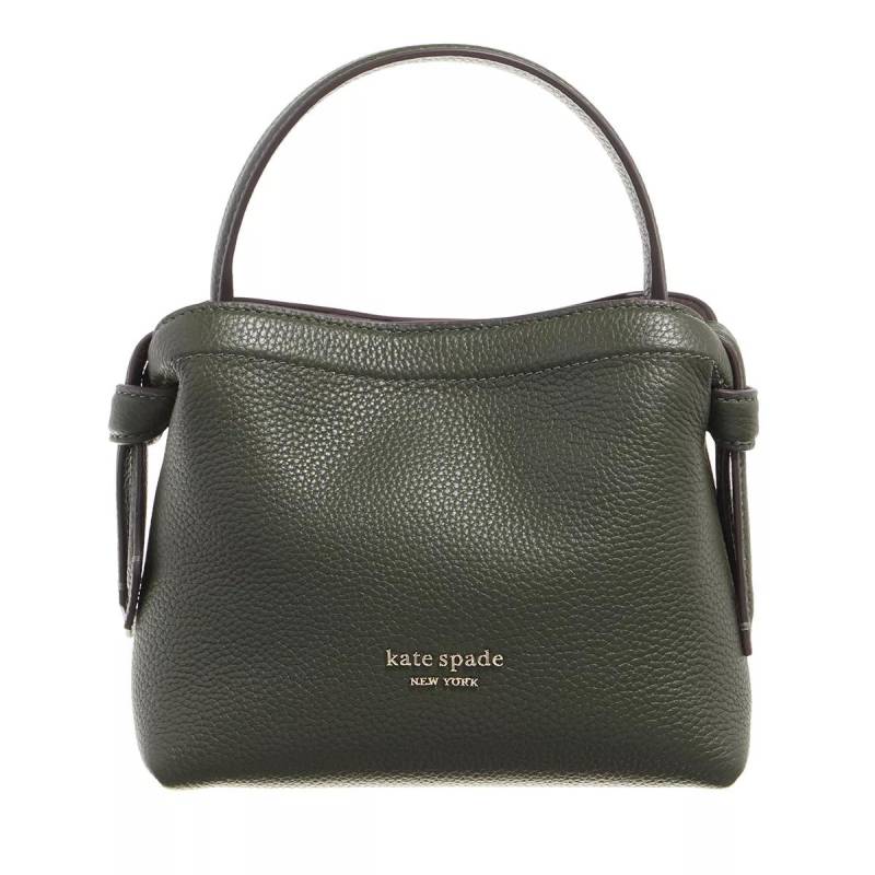 Kate Spade New York Schultertasche - Knott Pebbled Leather - Gr. unisize - in Grün - für Damen von kate spade new york