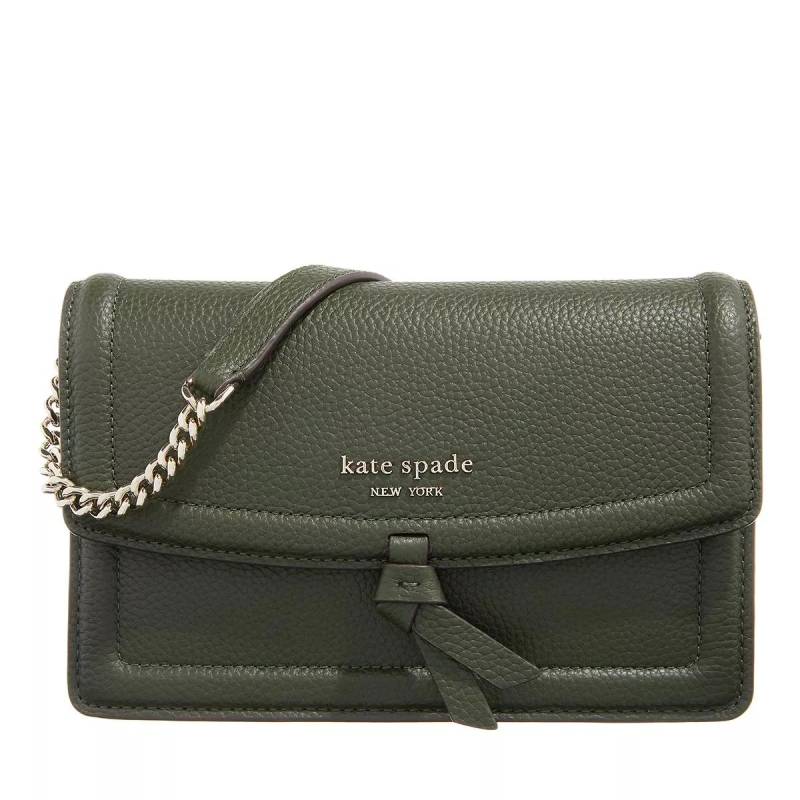 Kate Spade New York Umhängetasche - Knott Pebbled Leather - Gr. unisize - in Grün - für Damen von kate spade new york