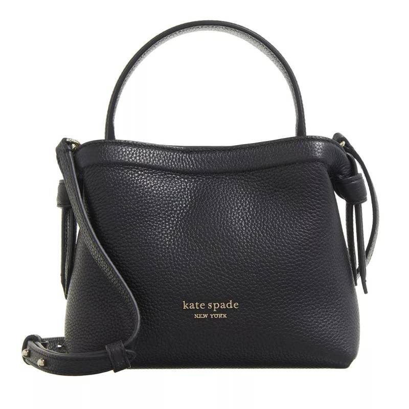 Kate Spade New York Umhängetasche - Knott Pebbled Leather - Gr. unisize - in Schwarz - für Damen von kate spade new york