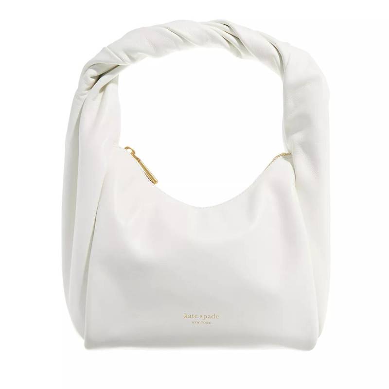 Kate Spade New York Umhängetasche - Twirl Smooth Leather Top Handle - Gr. unisize - in Creme - für Damen von kate spade new york