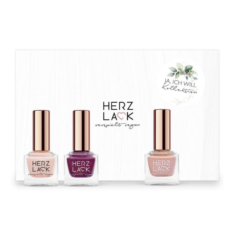 Herzlack  Herzlack Ja, ich will (2022) Kollektion, Kollektion Box nagellack 1.0 pieces von Herzlack