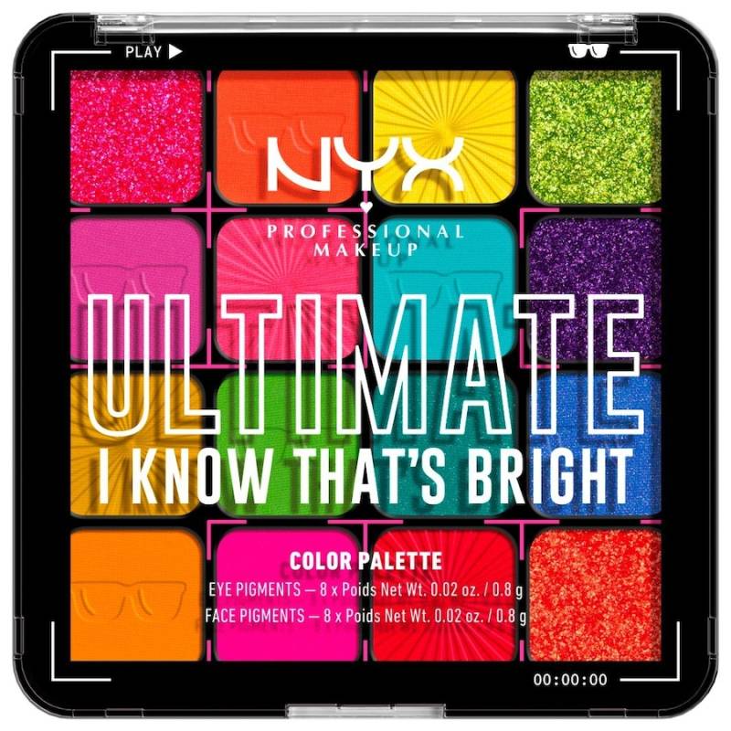 NYX Professional Makeup  NYX Professional Makeup Ultimate Shadow Palette lidschatten 1.0 pieces von NYX Professional Makeup