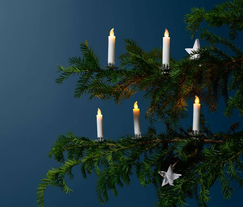 12 LED-Weihnachtsbaumkerzen 12 LED-Weihnachtsbaumkerzen