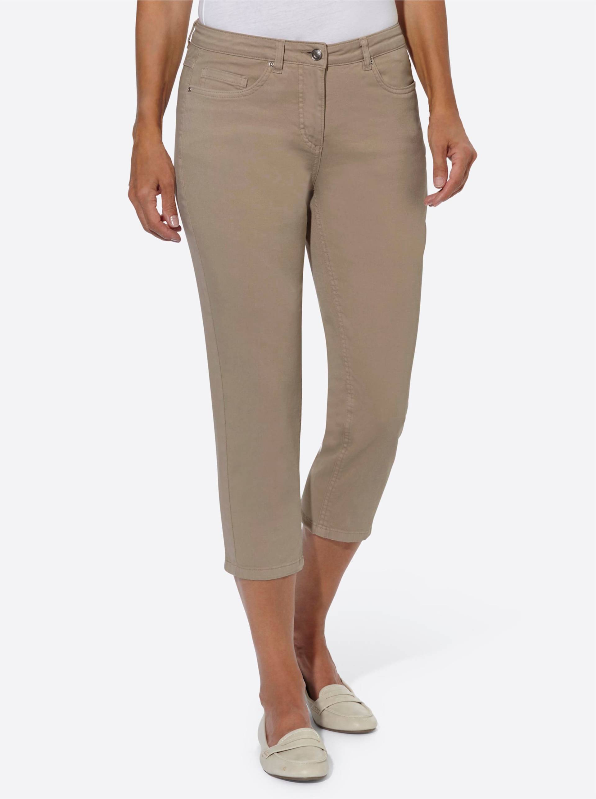 3/4-Jeans in beige von heine