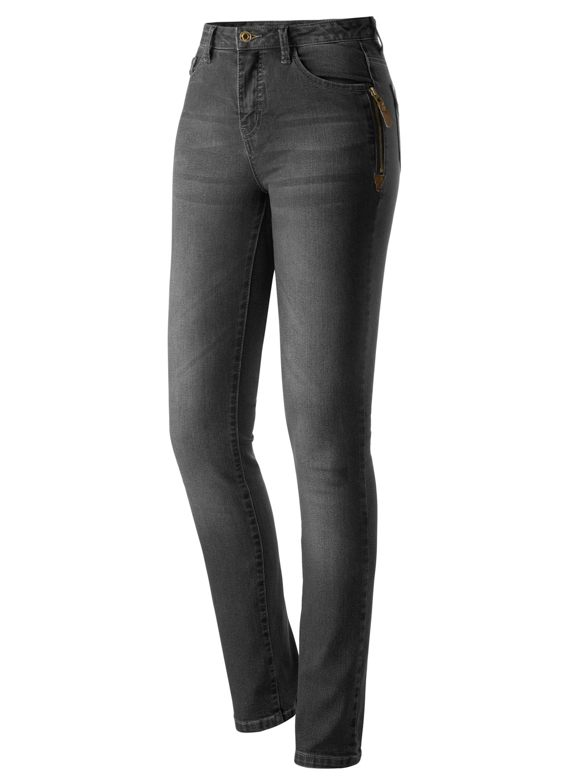 5-Pocket-Jeans in grey-denim von heine