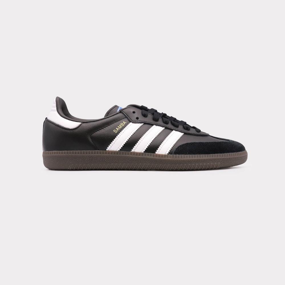 adidas Samba Og - Black White Gum Herren Schwarz 44 2/3 von Adidas