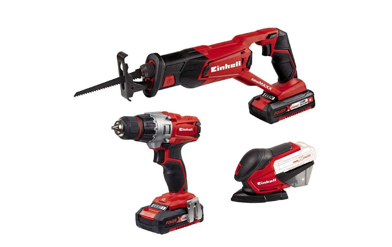 Einhell Elektrowerkzeug-Set »TE-TK 18/1 Li Kit 2x 2.0 Ah« von Einhell