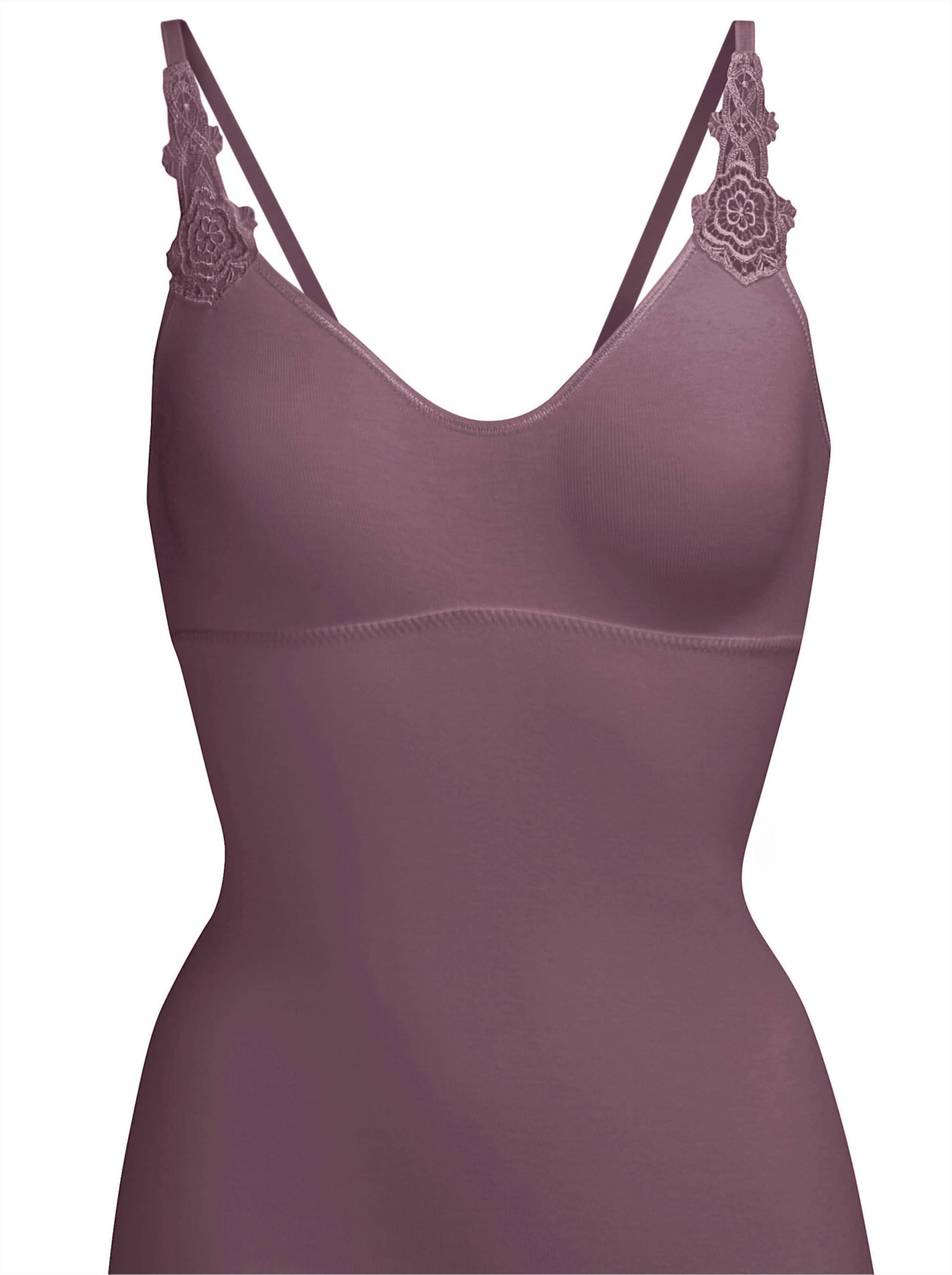 BH-Hemd in aubergine von wäschepur